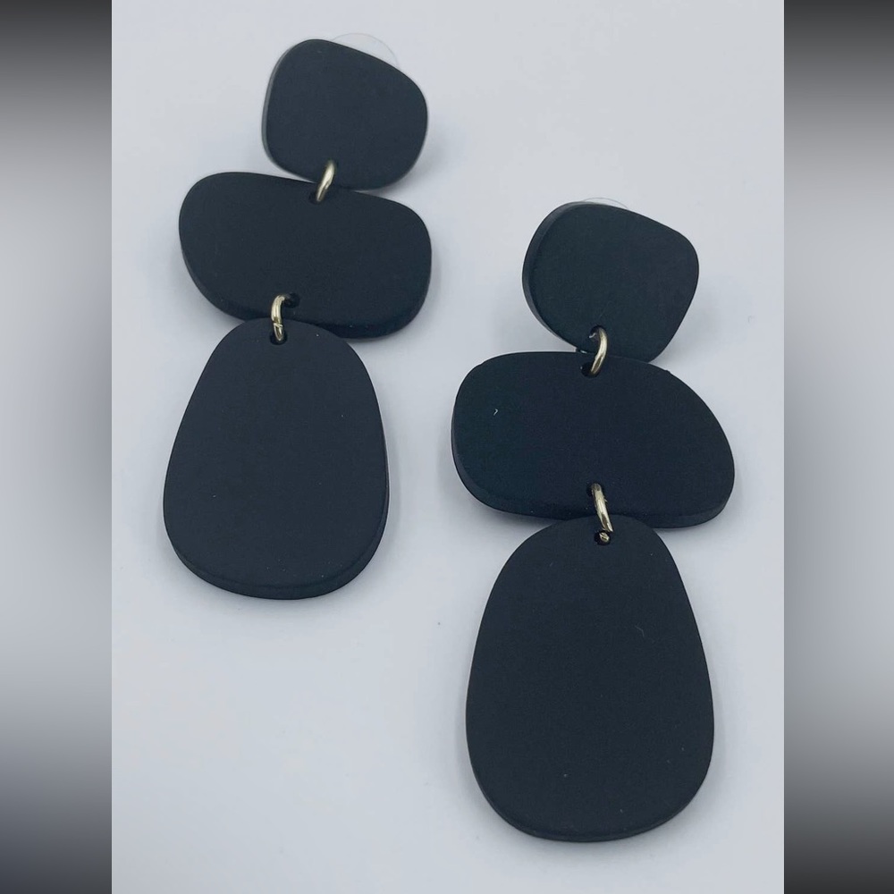 MODERN ABSTRACT GEOMETRIC DROP EARRINGS 💖💖💖